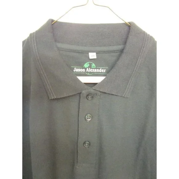Jason Alexander Men's polo type shirt with collar - Green - XL - New without tag - Picture 2 of 10